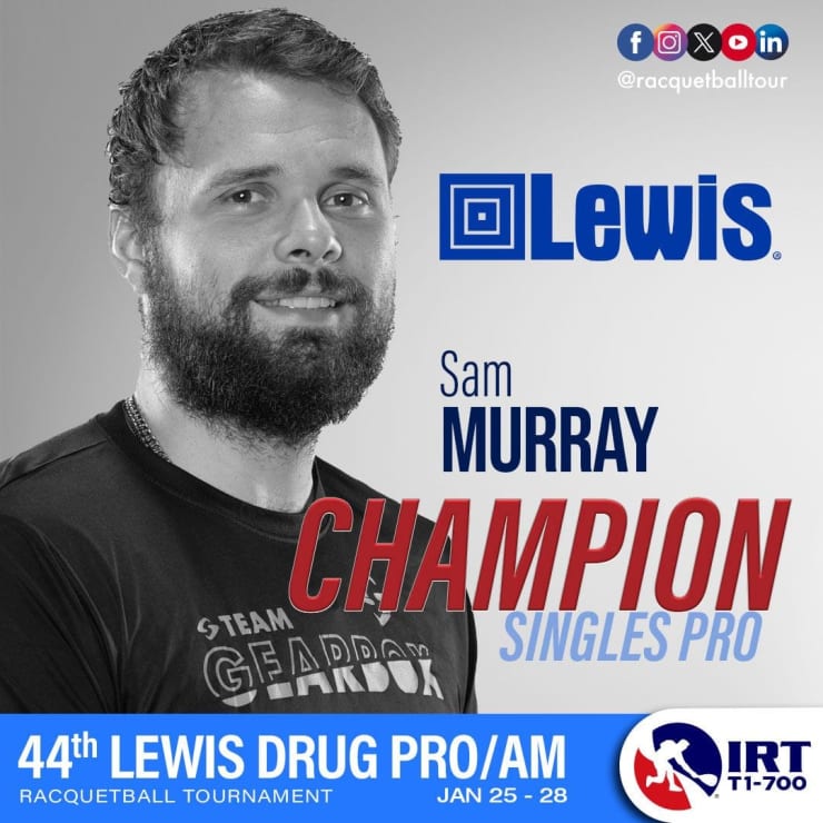 USA Racquetball IRT Sioux Falls Lewis Drug ProAm 2025